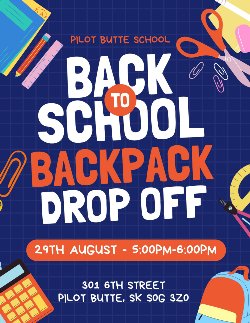 Backpack Drop Off